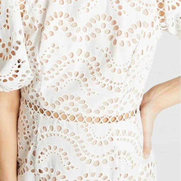 Zimmermann White Lace Backless Dress - Picture 7 of 15